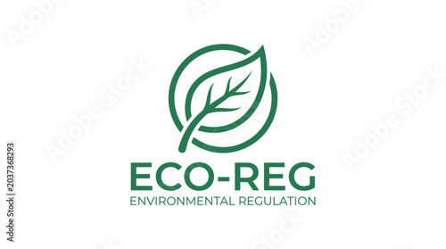 Photos Eco Reg Environmental Regulation Logo Design.