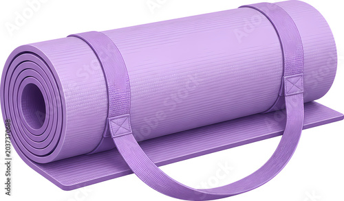 Yoga Mat Illustration