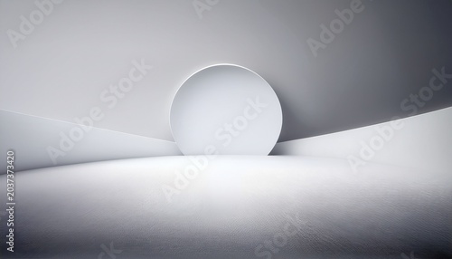 Abstract Empty Space Limbo Background