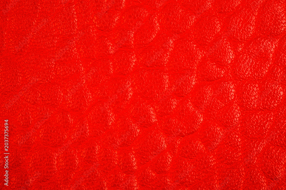 Foto Macro shot of bumpy red texture surface