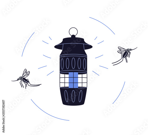Photos Anti-mosquito zapper with protective UV light