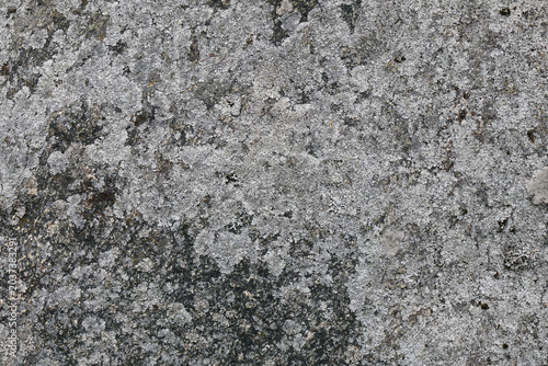 Tableau sur toile Detailed macro shot of a coarse, weathered stone surface
