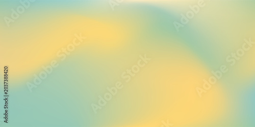Canvastavla Abstract blurred pale blue and yellow color gradient background elegant futurist