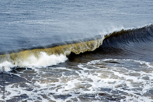 Atlantic coast in Portballintrae,  Causeway, Northern Ireland,