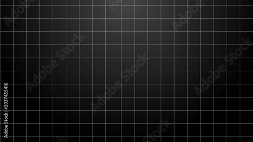 grid line looping animation background on black gradient background 4K resolution stock video.