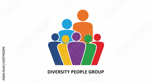 Diverse group of people together.