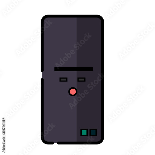 Computer CPU Vector Hardware Icon