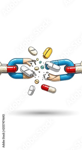 Breaking Chains of Addiction and Pills for Recovery and Freedom.