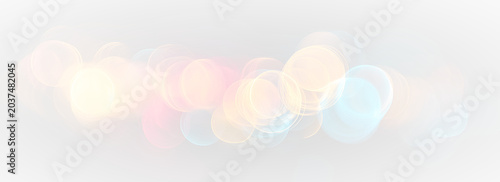 Cuadro en lienzo Abstract cosmic Christmas background with blue glowing bokeh lights, luxury disco glitter sparkle effect, galaxy stars and retro festive card illustration design art concept