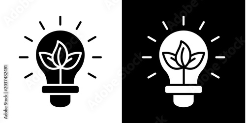 Holistic Management  Icon Set White Glyph Style Collection