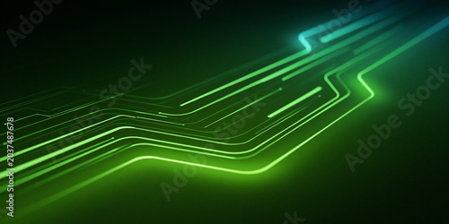 modern lemon green and black futuristic technology background, minimal digital supercomputer interface with neon green accents, abstract cyber technology background in lemon green and black