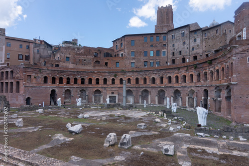 Fotografie Trajan's Market in Rome, Italy