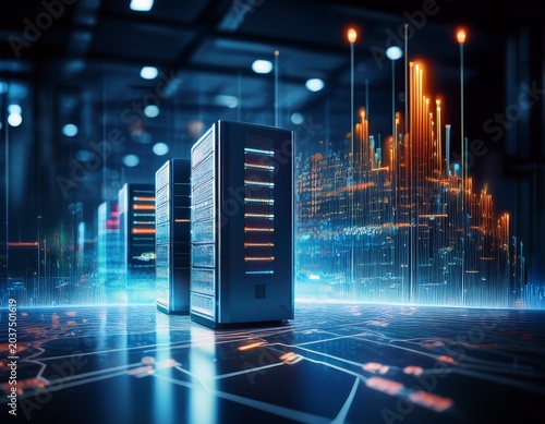 a visualization of data replication between primary and secondary databases ensuring data availability and redundancy