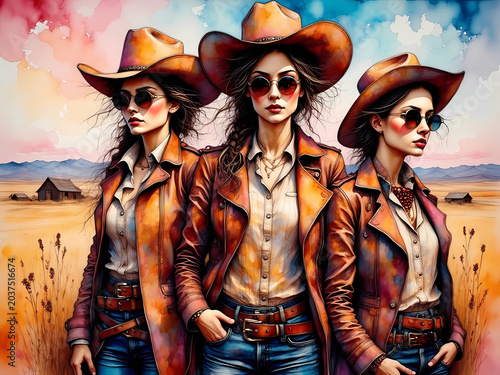 prairie cowgirls