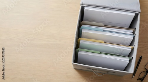organized insurance policy records and client documentation storage system for claims management compliance paperwork and financial protection planning