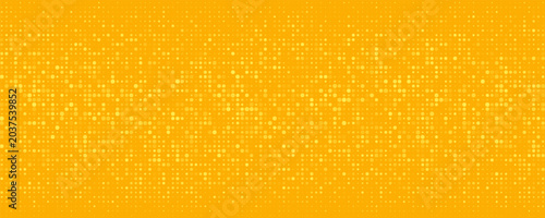 Fotografie Yellow orange halftone background