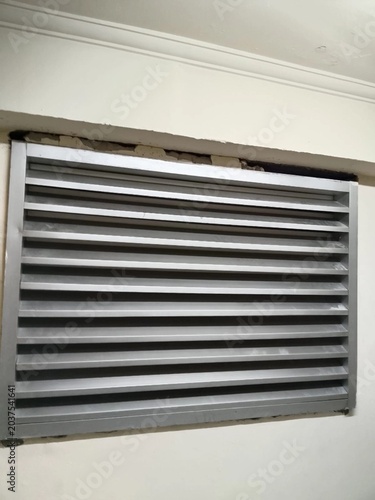 air conditioner on a wall