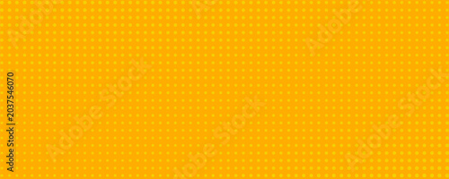 Foto Yellow orange halftone background