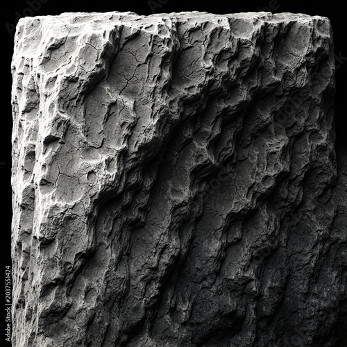 Rough Textured Stone Surface Background