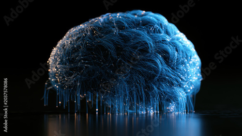 Digital Conceptual Representation of a Creative Brain Structure