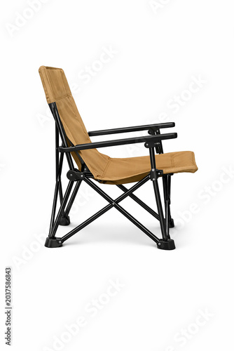 Folding Camping Chair with Fabric Seat