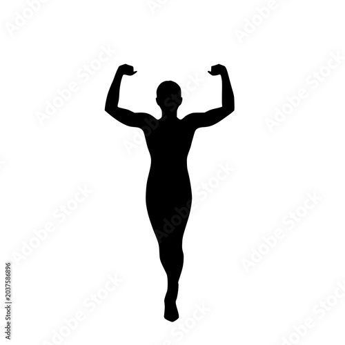 silhouette of a woman