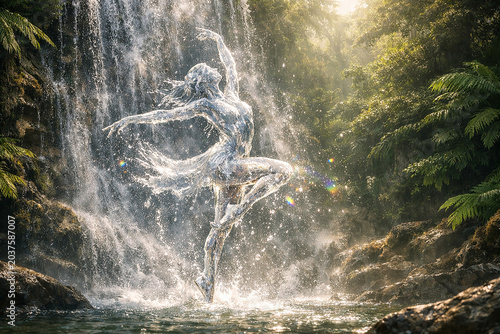 waterfall in the forest