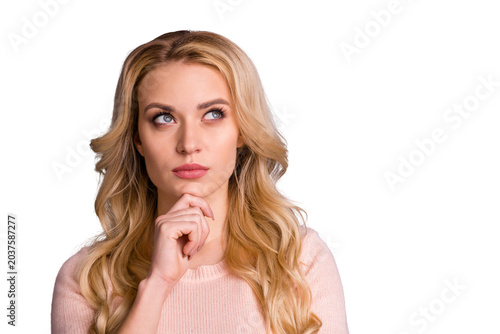 Fotografia Close-up portrait of her she nice-looking attractive lovely winsome pretty cute