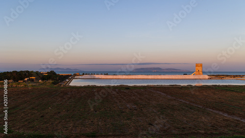Cuadro en lienzo saline di Trapani