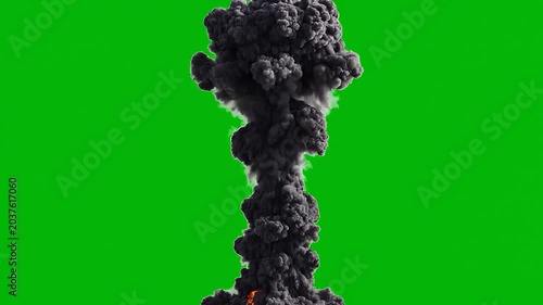 High Power Smoke Surge Forceful Vertical Thrust 4K 60fps