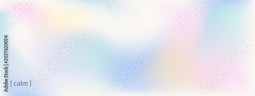 Obraz na plátne Nacre pastel iridescent background with opalescent gradient in soft gradation