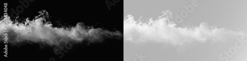 Foto Smoke haze with realistic diffusion and atmospheric softness for overlays and sp