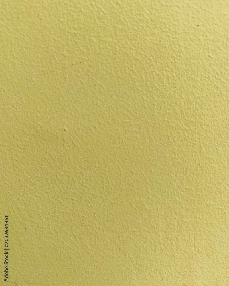 Fototapeta premium Light Yellow Painted Wall Texture Background