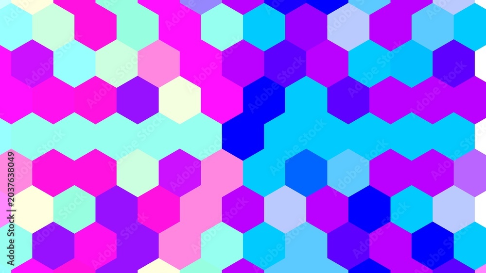 Fototapeta premium abstract geometric background blue and purple