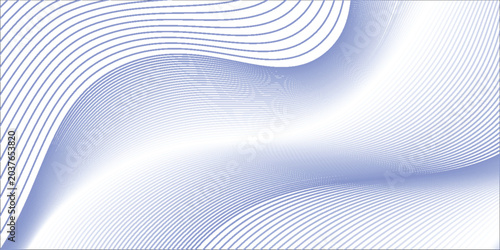 Photos Dense parallel thin blue wavy lines flowing diagonally across the full frame wit