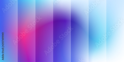 Abstract colorful gradient vertical panels background, perfect for tech website banner, creative portfolio cover, and social media post