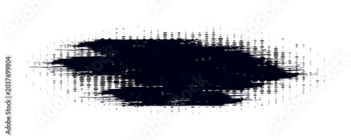 Obraz na płótnie Glitch distorted grunge layer