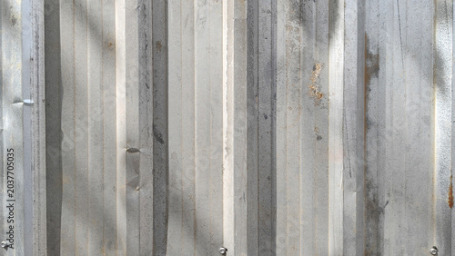 Εκτύπωση καμβά old Galvanized sheet with scratch and dented and dirty rusted screws