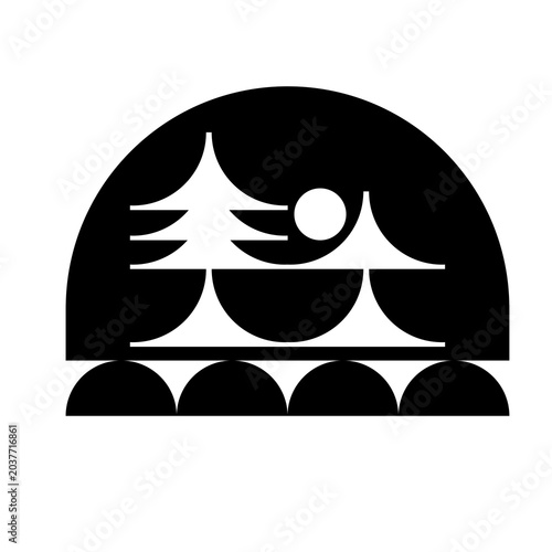 Iconos Minimalistas. Minimalist brutalist shapes and y2k icon.