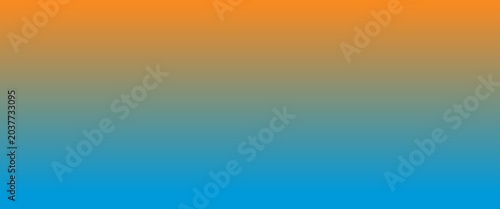 blue and orange gradient