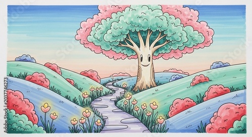 Pastel Color Fantasy
