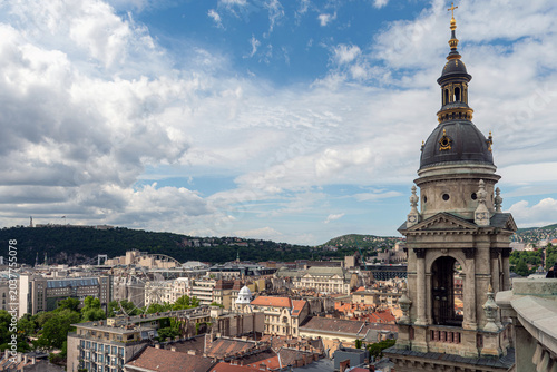 Budapest - Ungheria - Veduta della città dalla Basilica di Santo Stefano