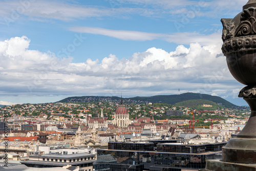 Budapest - Ungheria - Veduta della Città dallòa Basilica di Santo Stefano