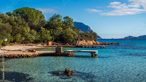 Foto The beautiful beach of Porto Istana