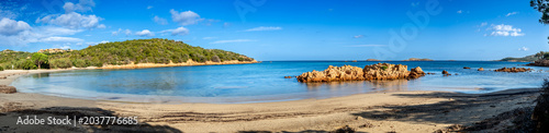 Foto The beautiful beach of Porto Cervo