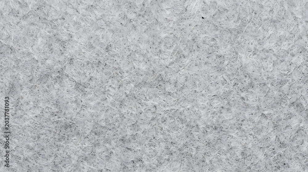 Fototapeta premium High Quality White Felt Texture Background Soft Fibrous Material Macro Detail Minimalist Neutral Grey Nonwoven Fabric Surface for Design Projects