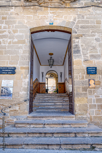Quadro su tela Palacio Sanchez Valenzuela