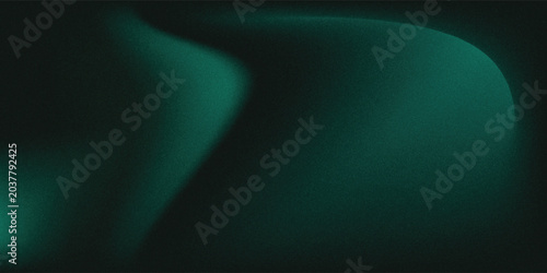 Fotografie Abstract Emerald Green background with Strong Grain Texture and diagonal waves t