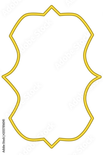 Canvas Print Islamic Frame Window