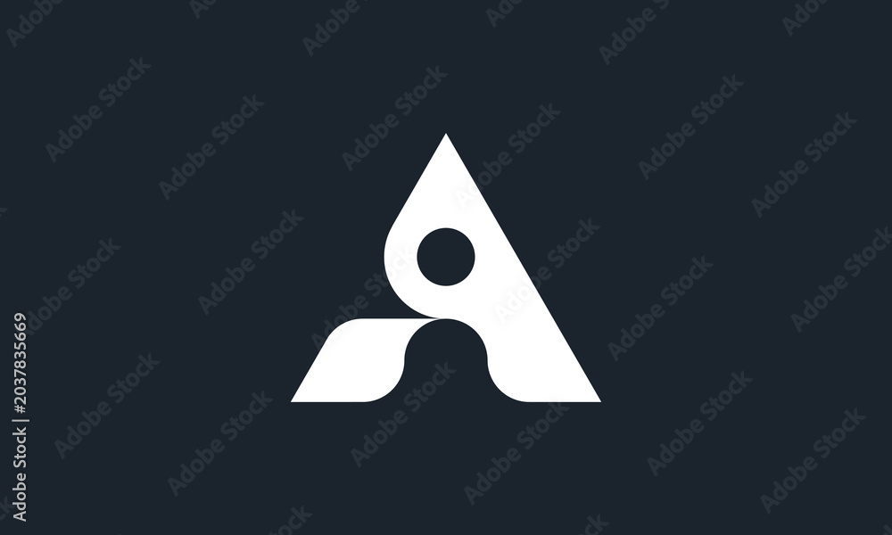 Fototapeta premium letter A Logo design concep